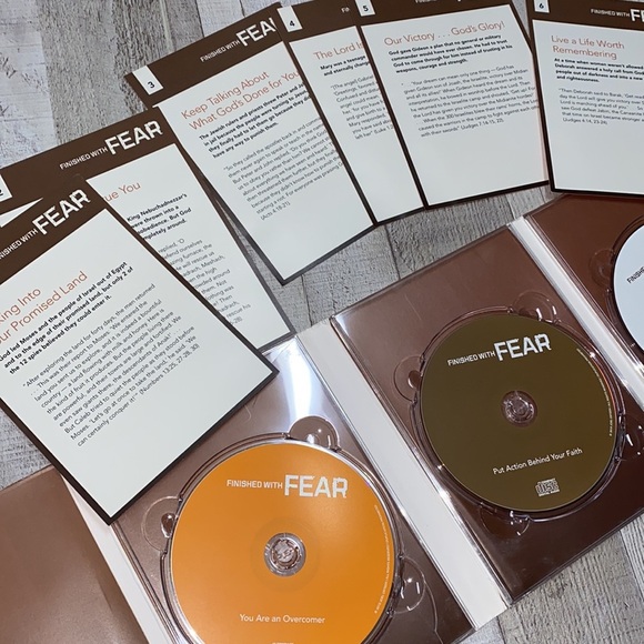 Finished with Fear by Joel Osteen CD set - Picture 6 of 7